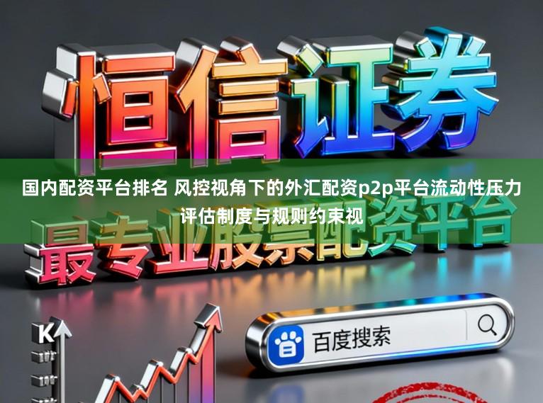 国内配资平台排名 风控视角下的外汇配资p2p平台流动性压力评估制度与规则约束视