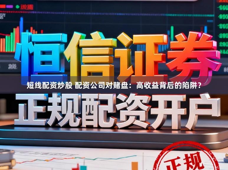 短线配资炒股 配资公司对赌盘：高收益背后的陷阱？