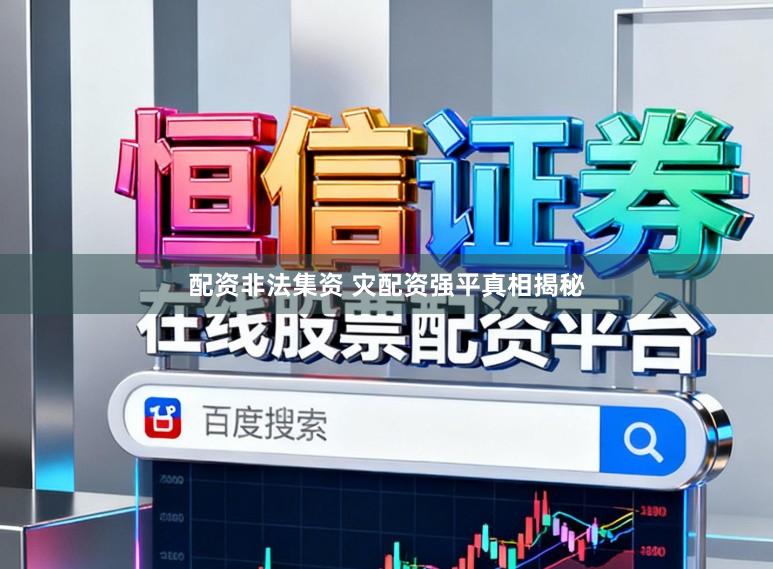 配资非法集资 灾配资强平真相揭秘
