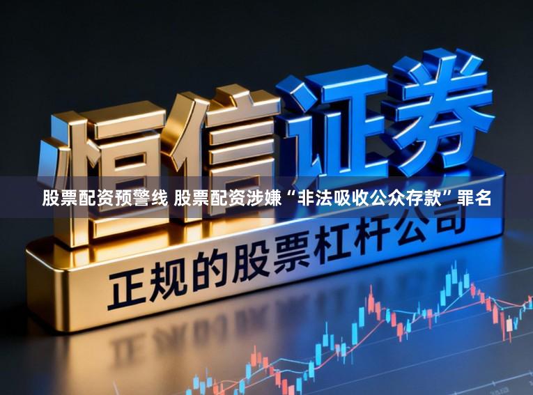 股票配资预警线 股票配资涉嫌“非法吸收公众存款”罪名