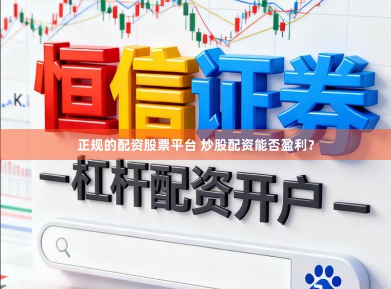 正规的配资股票平台 炒股配资能否盈利？
